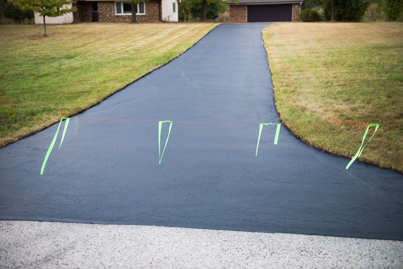 Hot Tar Driveway Sealing